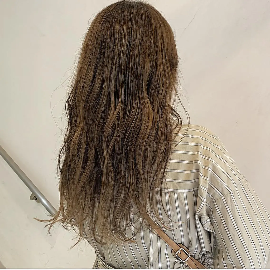 ロング カラー ヘアカラー 似合わせカットカラー ♡佐藤捺美のヘアスタイル