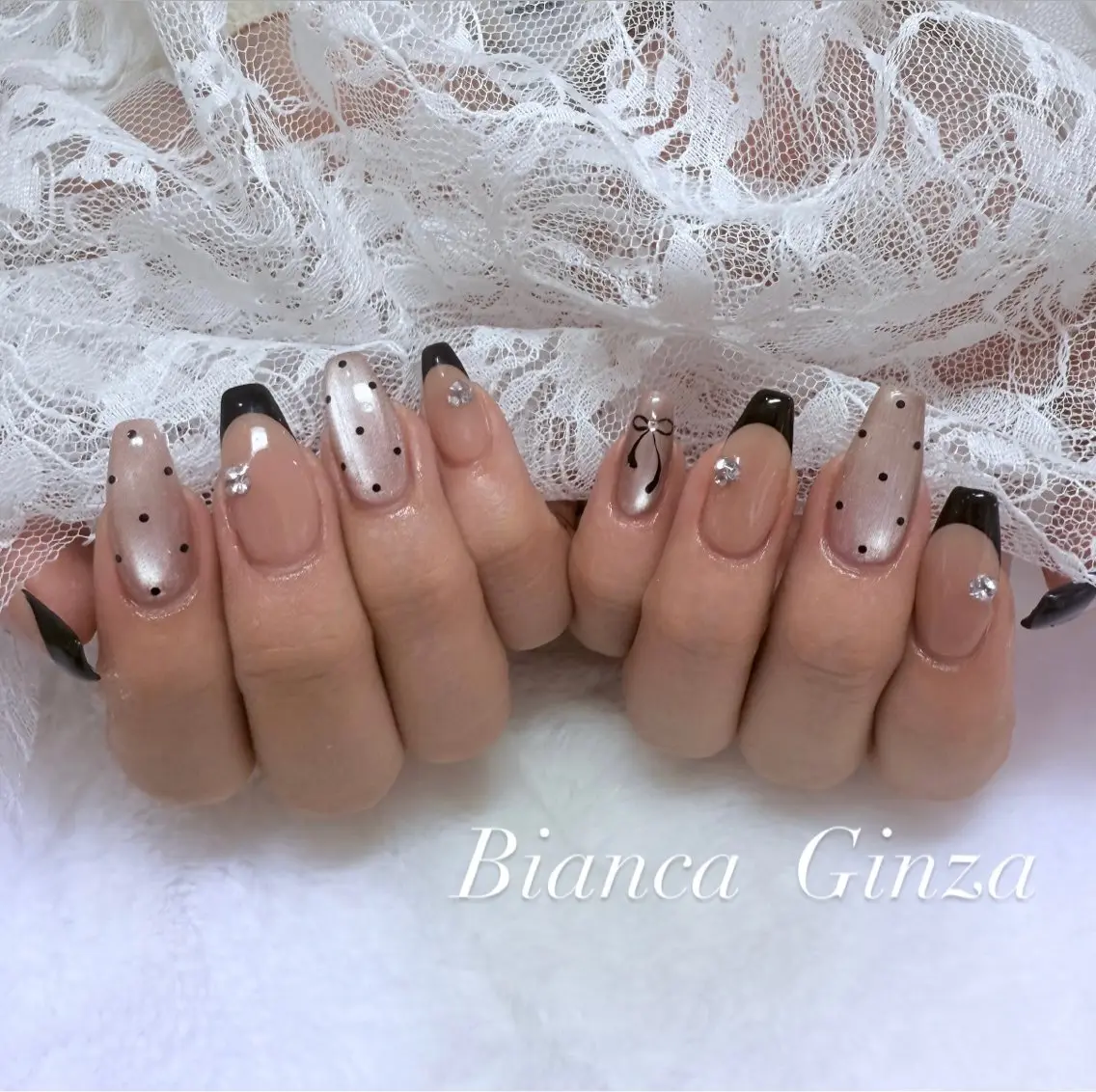 ネイル Bianca 銀座 Nagataのネイルデザイン