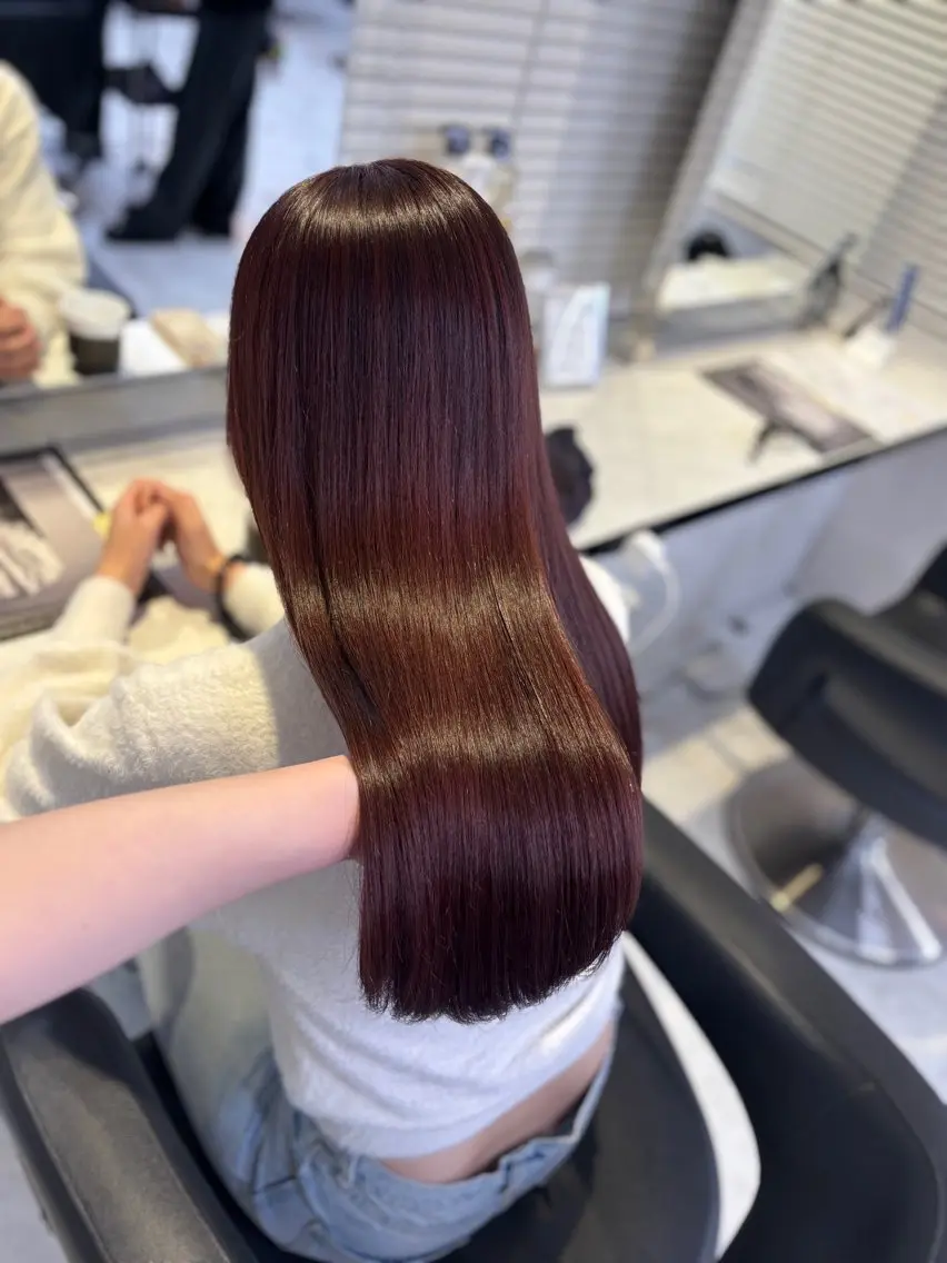ロング ♥️韓国風透明感 暖色misa♥️のヘアスタイル