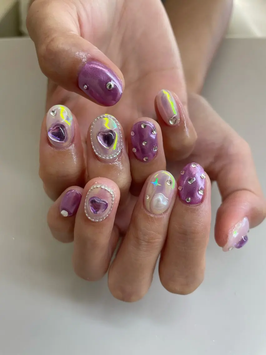 ネイル ハンドネイル Hisaka Mikiのネイルデザイン