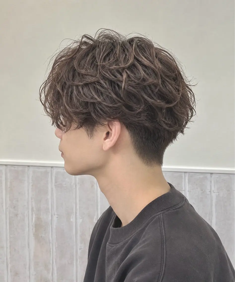 パーマ メンズ カット パーマ 🪞透け感/パーマ 🪞YUMEKAのヘアスタイル