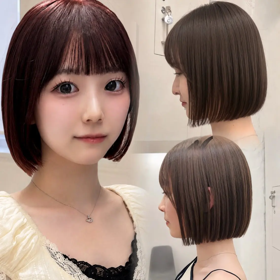 ショート カット トリートメント 🪞ボブ特化/顔 まわり🧸mai🎀のヘアスタイル