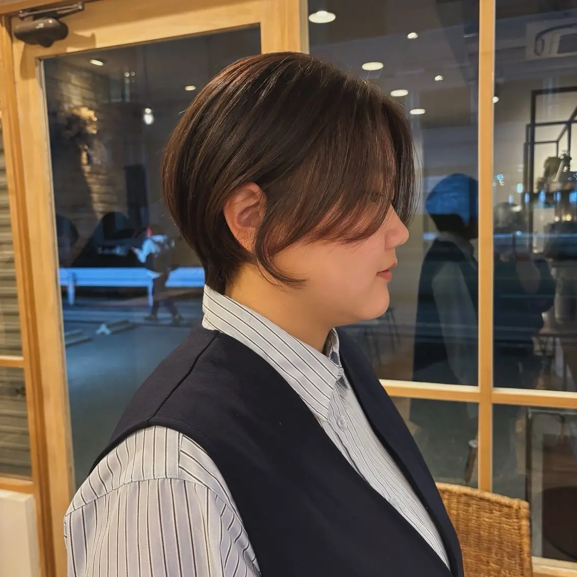 ショート 丸みショート ショートヘア 祝 莉子のヘアスタイル