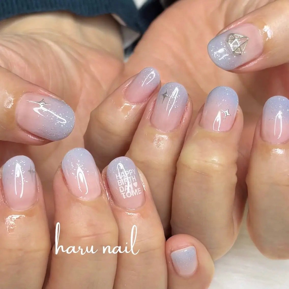 ネイル ハンドネイル harunail Shionのネイルデザイン