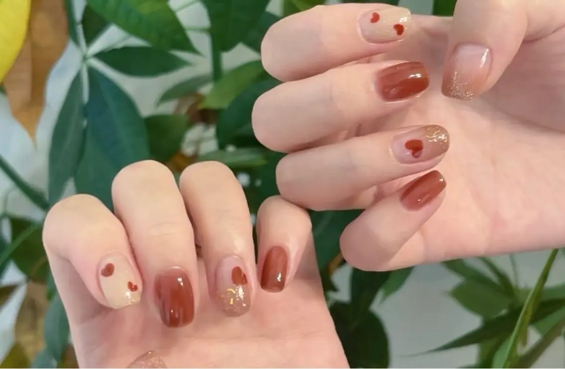 ネイル 持ち込み red veil ネイルのネイルデザイン