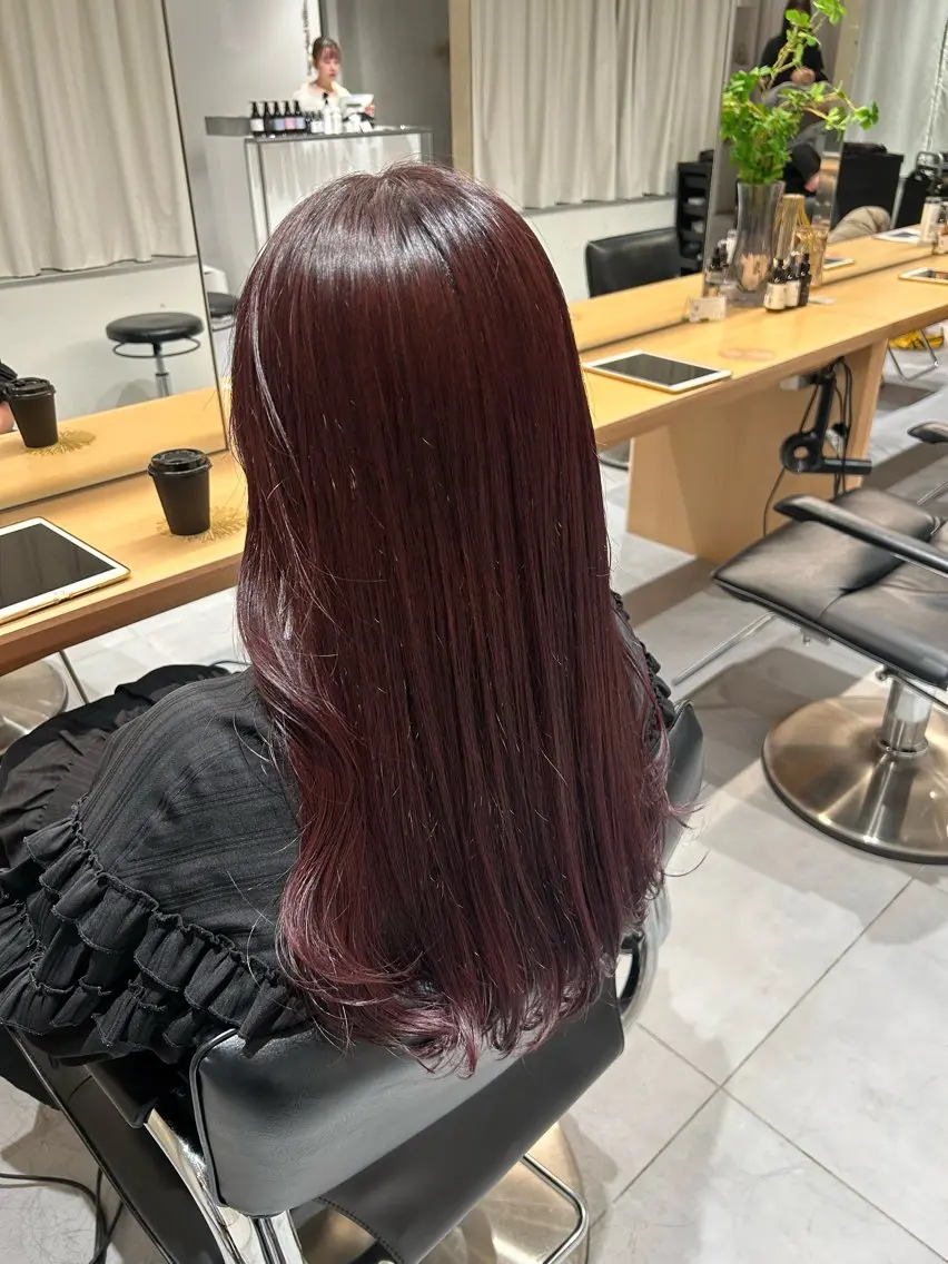 ロング ヘアカラー 🧚つやさらhair 🧚manakaのヘアスタイル