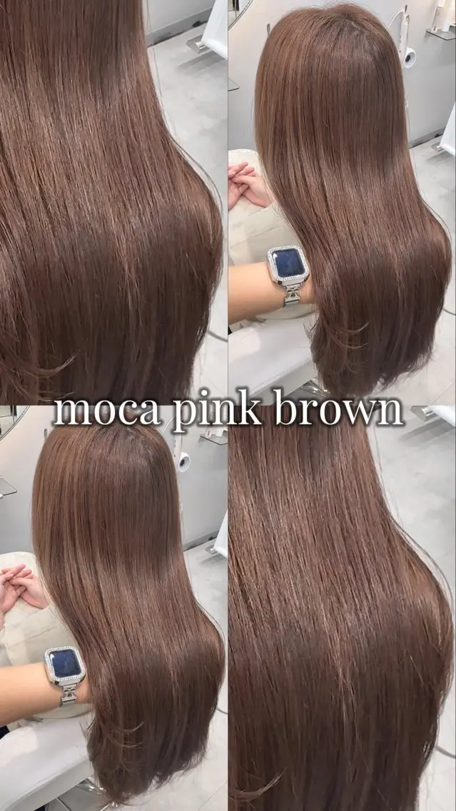 ロング ヘアカラー トリートメント 透明感カラー| 代官山🎀ねねのヘアスタイル