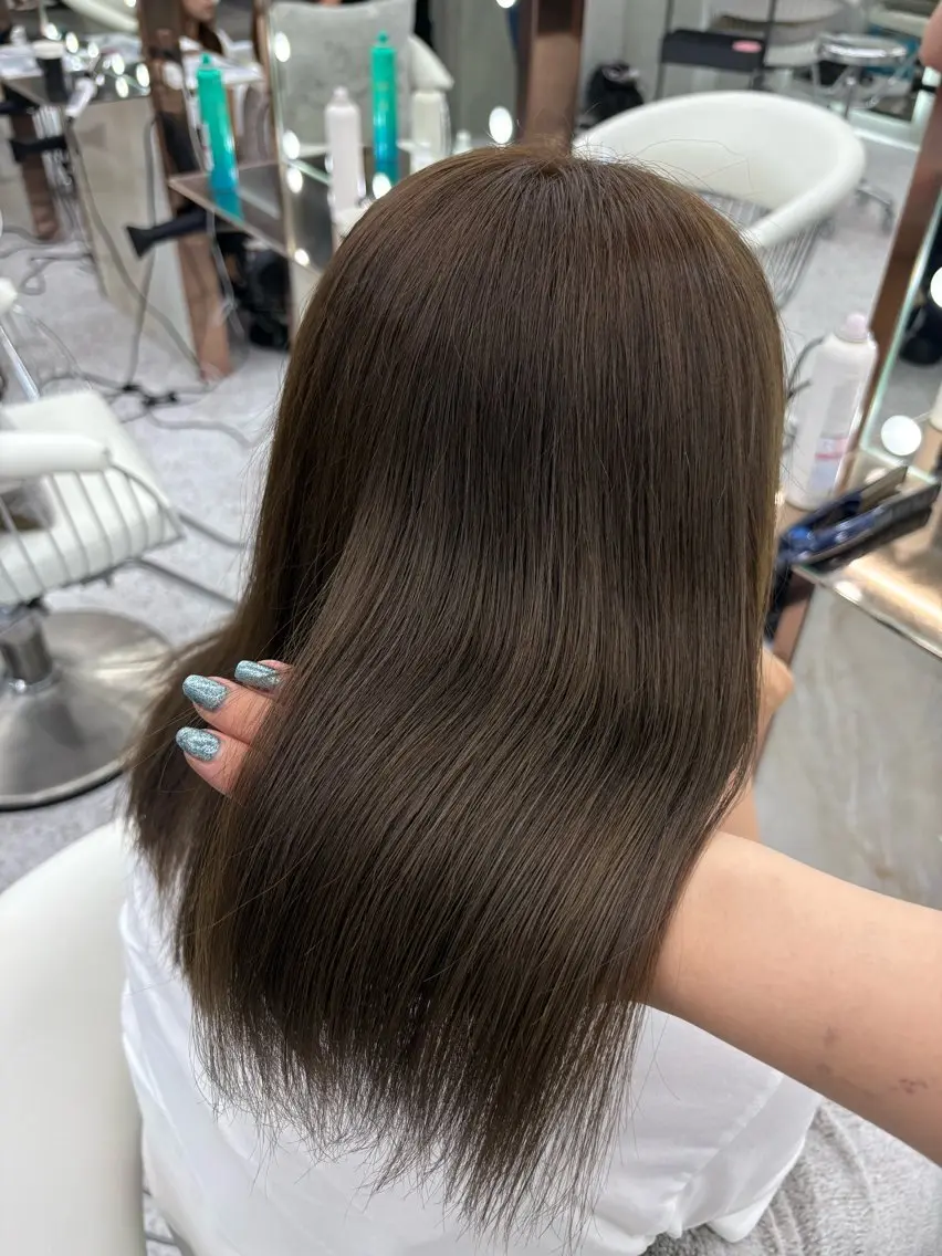 ロング カラー YUI  透明感🌱 艶カラー🍓浦和のヘアスタイル