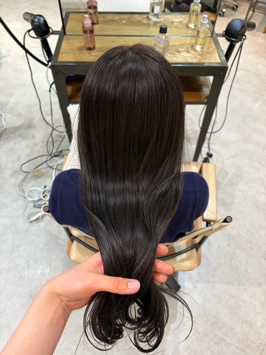 ロング カラー カラーモデル募集中 anna🫧のヘアスタイル