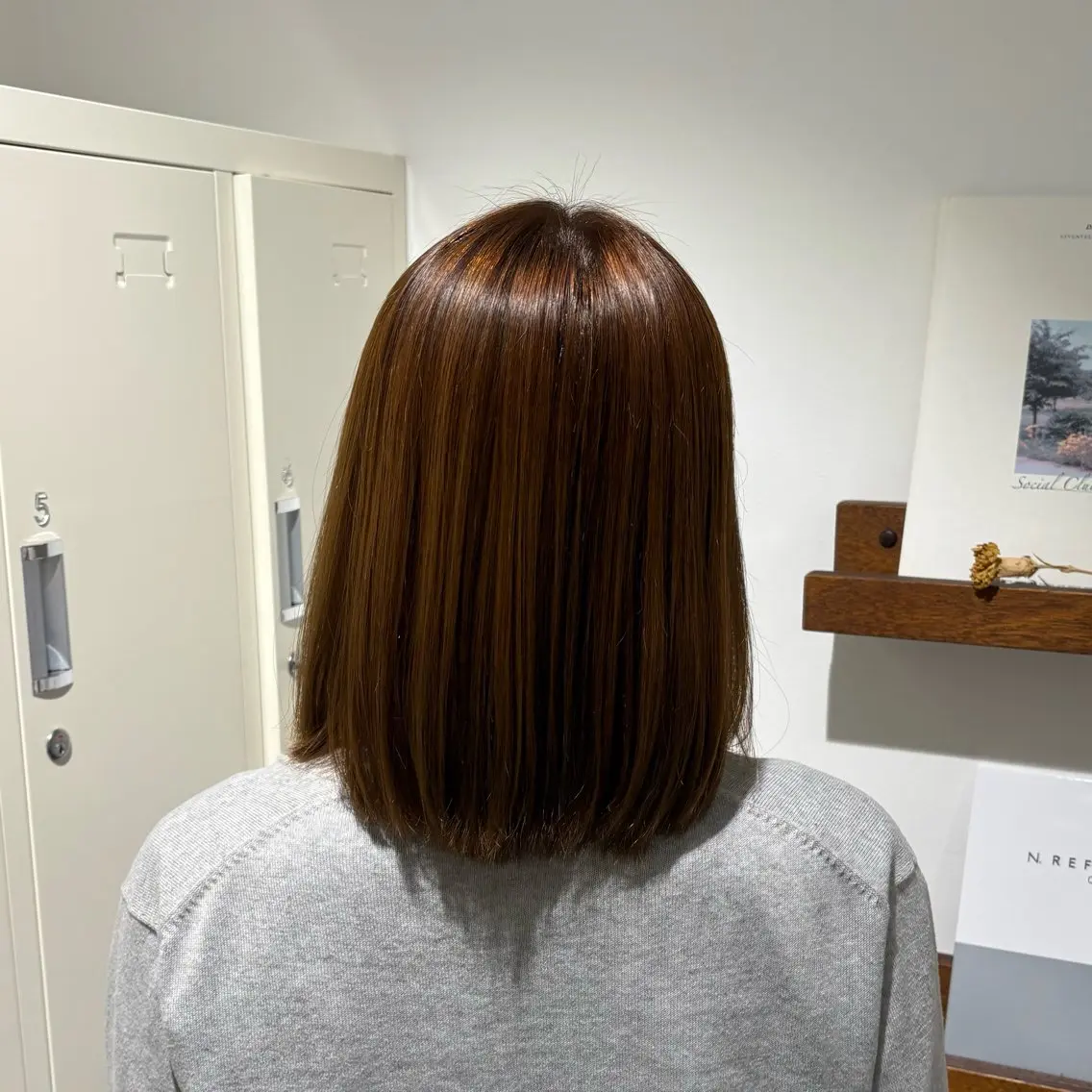 縮毛矯正 藤波 愛佳のヘアスタイル