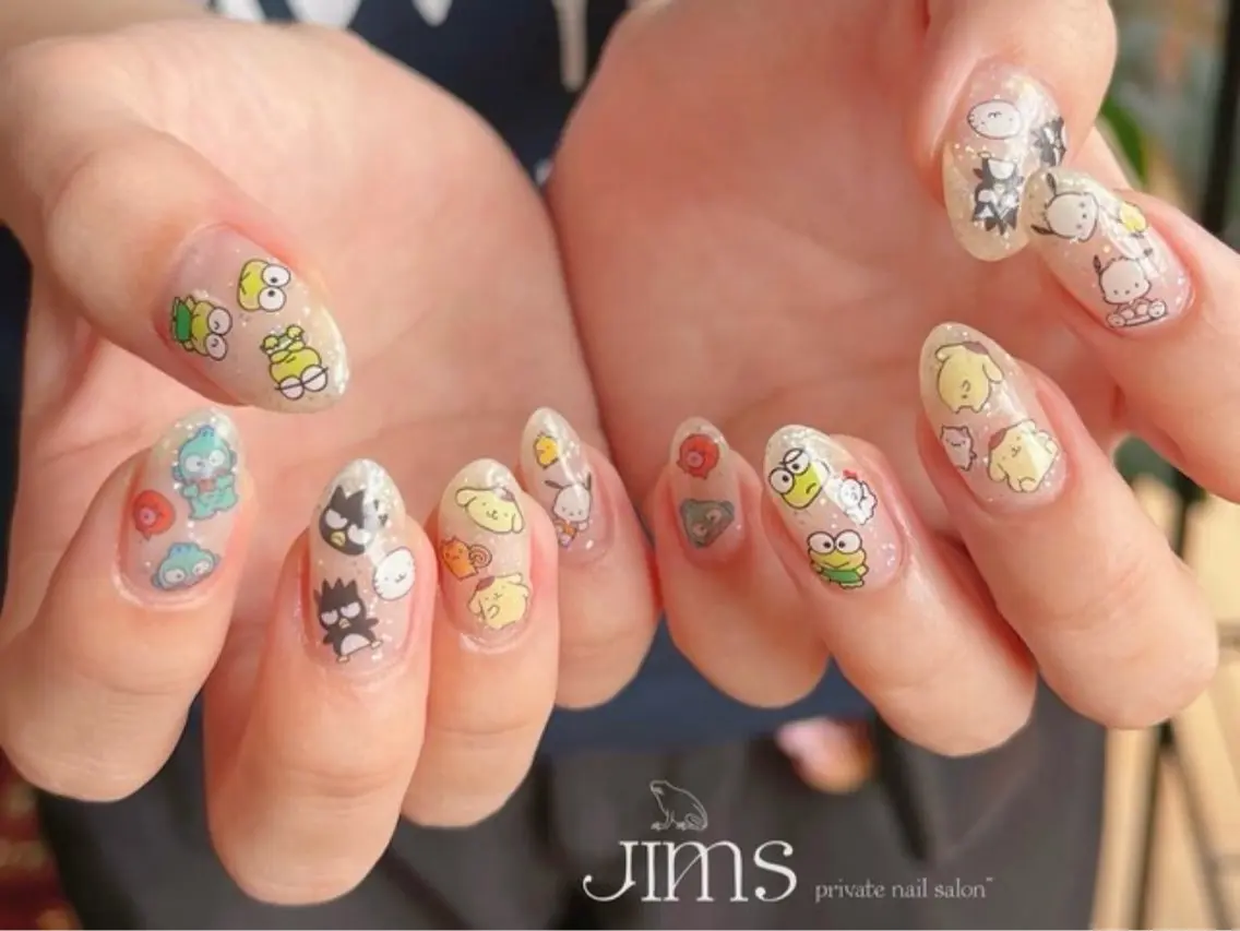 ミディアム ハンドネイル nail salon JIMS【じむ】のネイルデザイン