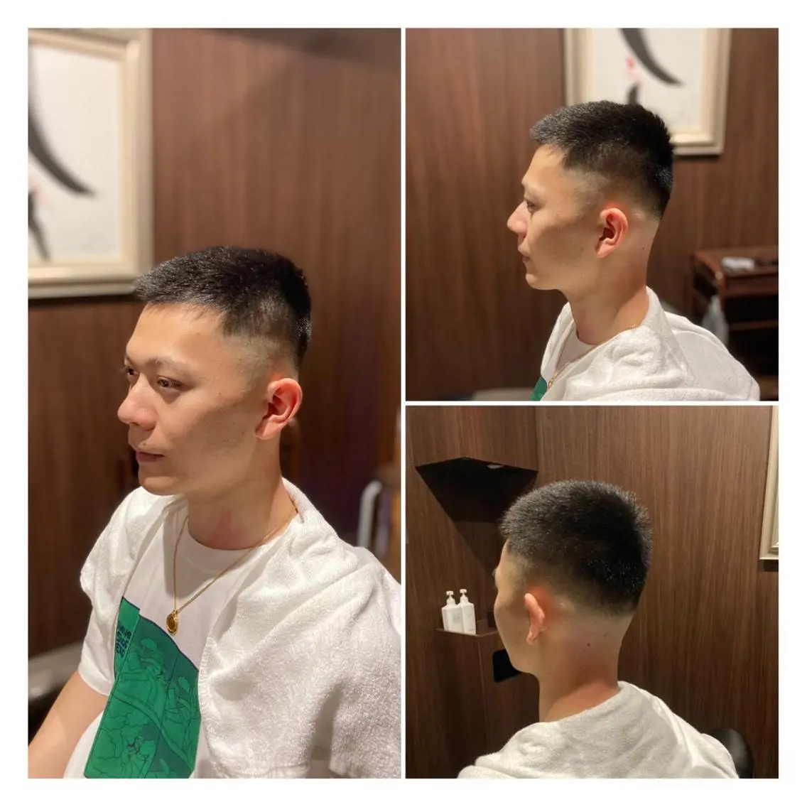 ショート BARBER CLASSICSのヘアスタイル