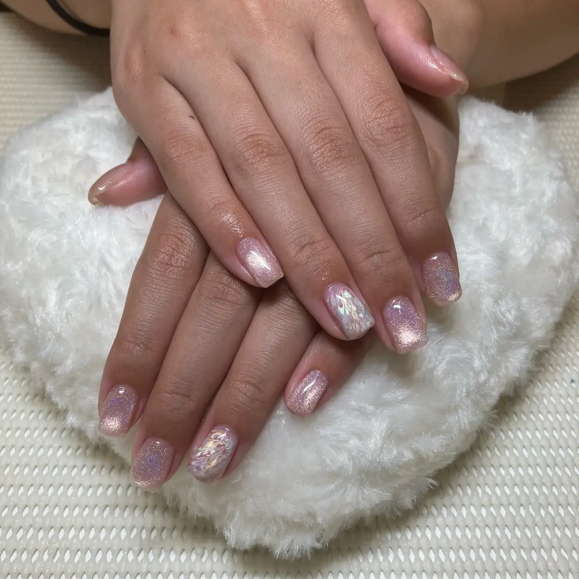 ネイル マグネットネイル ニュアンスネイル ハンドネイル Horizon ☆ Nailsのネイルデザイン