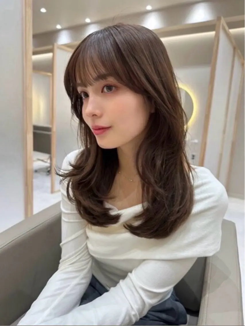 【🧡迷ったらコレ🧡】カット＋カラー＋超音波クイックトリートメントの写真