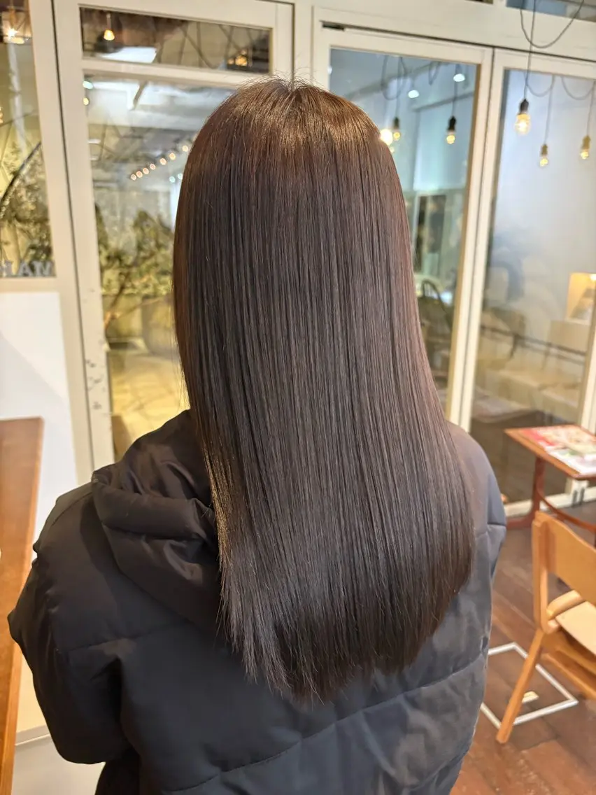 ロング カラー 透明感カラー ヘアカラー トリートメント Make's表参道 らら🌼のヘアスタイル