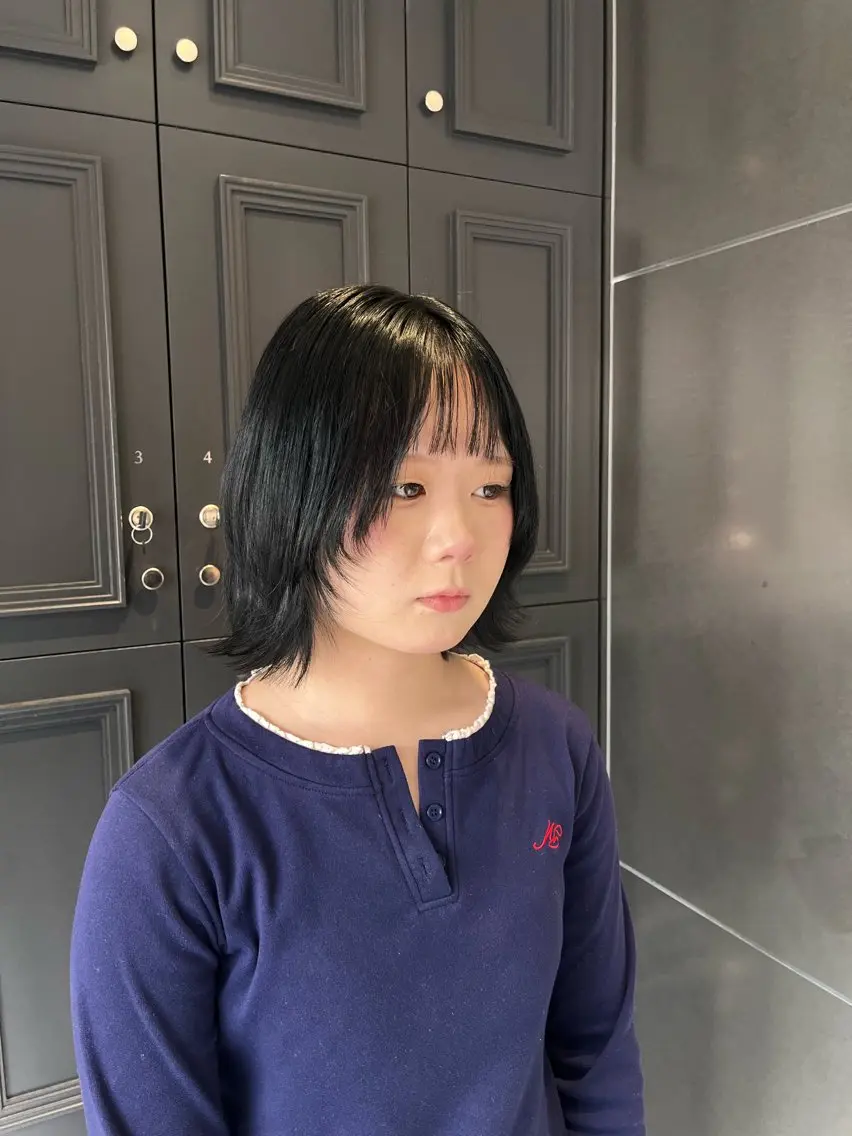カラー 翠蓮 立川アシスタントのヘアスタイル