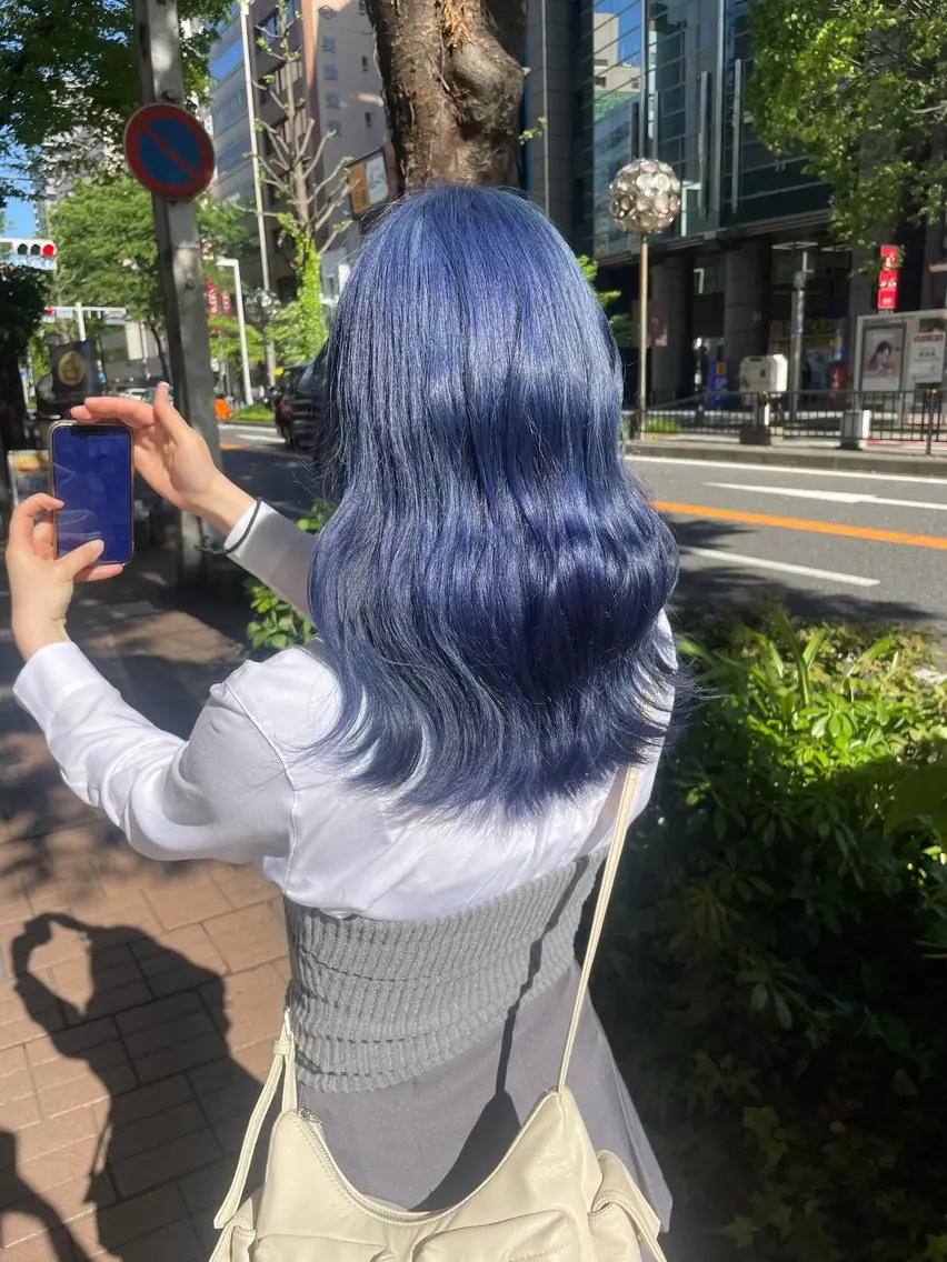 ロング カラー ヘアカラー トリートメント ミユル/ 盛れるエクステ🎀✨のヘアスタイル