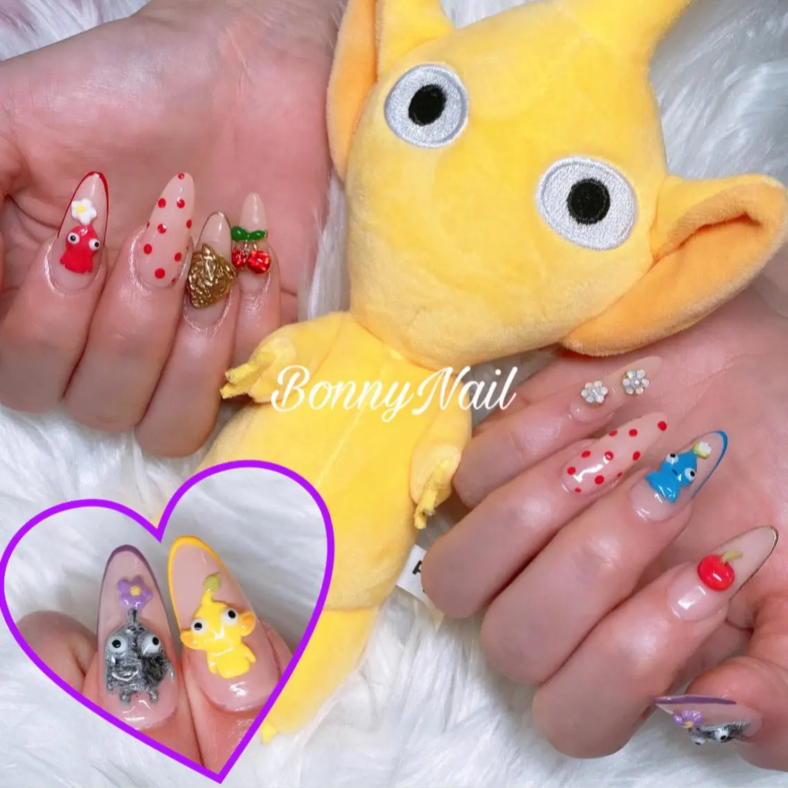 ネイル 長さ出し ネイルチップ Bonny Nailのネイルデザイン