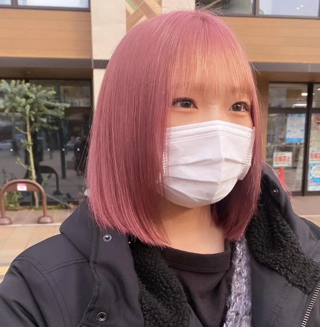 ミディアム 前橋 姫奈のヘアスタイル