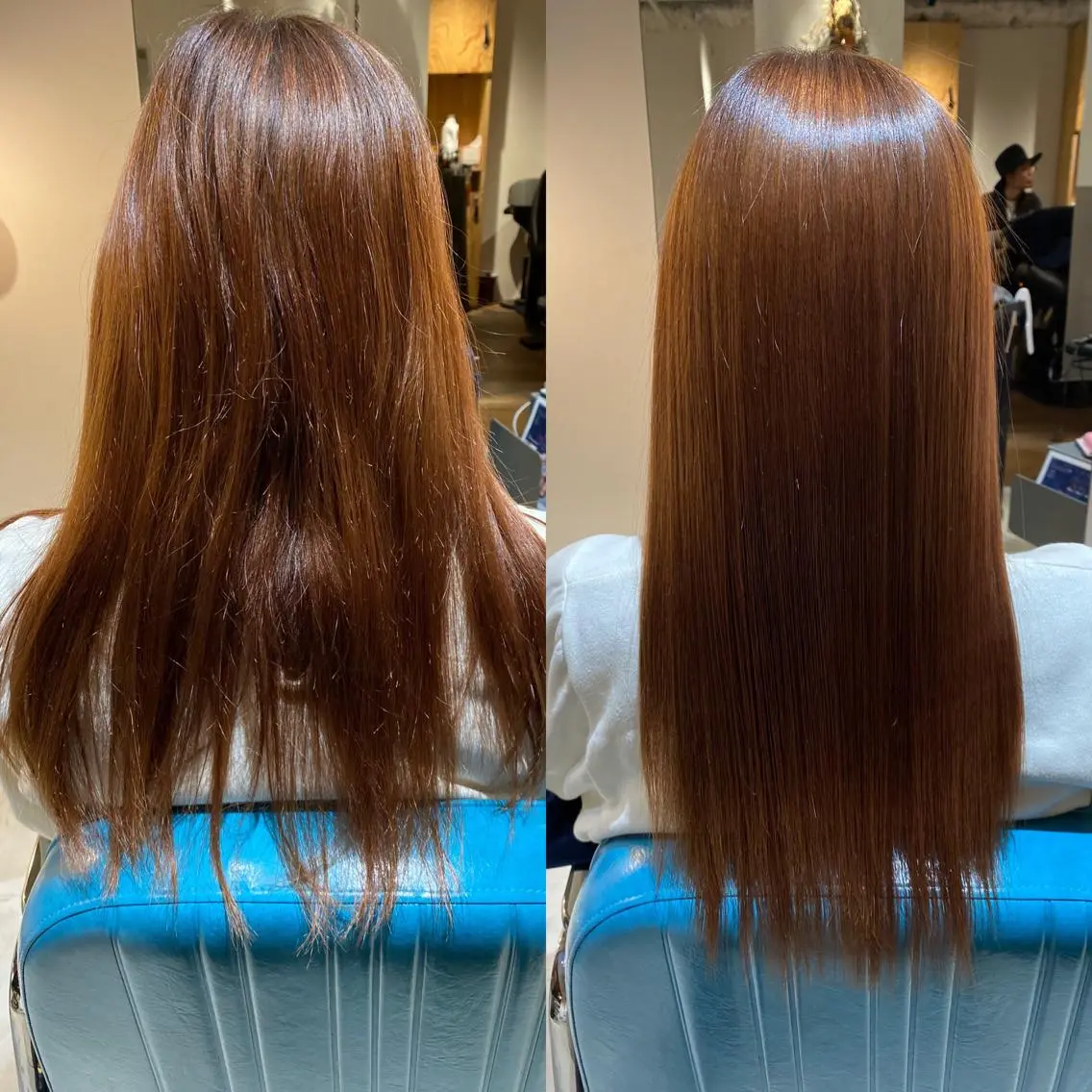セミロング カット 縮毛矯正 トリートメント 必ず笑顔で帰っていた だきます!安田祐貴のヘアスタイル