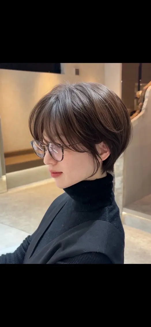 ショート 似合わせカット ショートヘア 小顔カット 佐渡優 365連勤する美容師のヘアスタイル