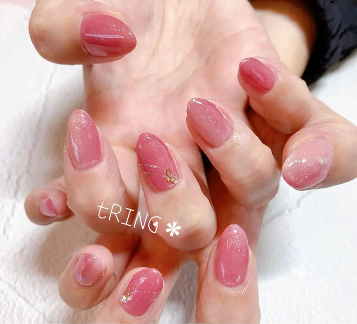 ネイル ハンドネイル tRING* しいの木台のネイルデザイン