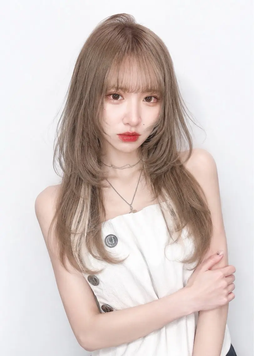 ロング ヘアカラー トリートメント ヘアセット 銀座/似合わせカット /髪質改善/油谷樹️のヘアスタイル