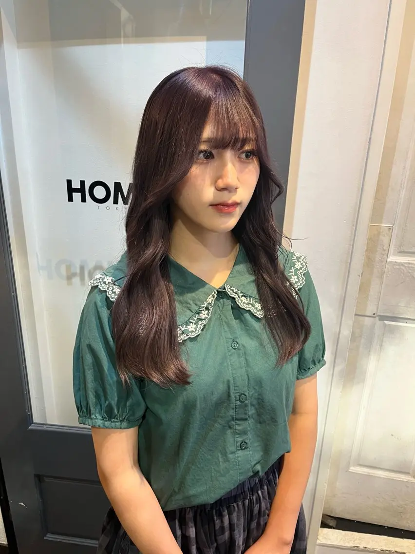 ロング カラー ヘアカラー sora / 渋谷 / ハイトーンのヘアスタイル