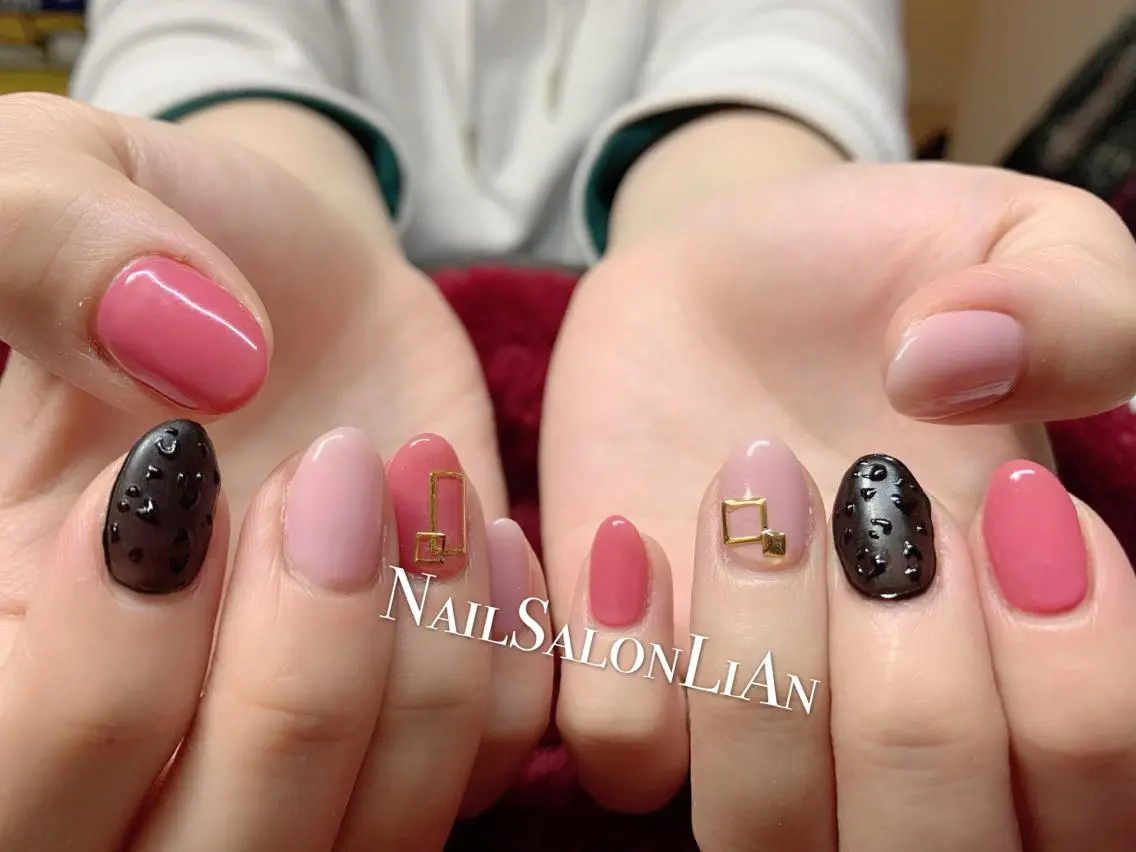 ネイル 持ち込み ハンドネイル NailSalon LiAnのネイルデザイン