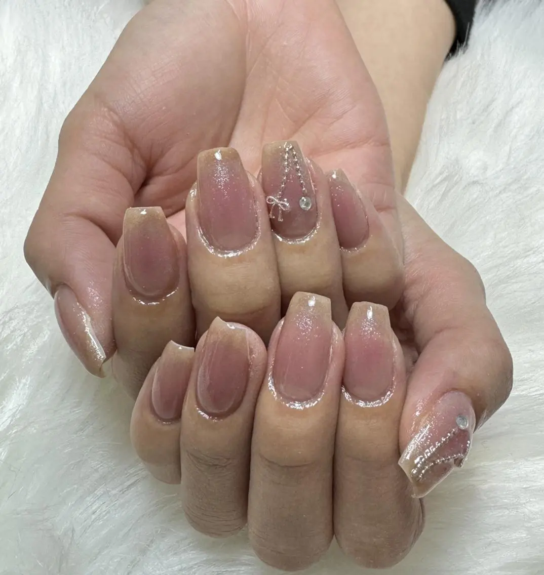 ネイル 🍄Rina🍄 韓国風ネイルのネイルデザイン