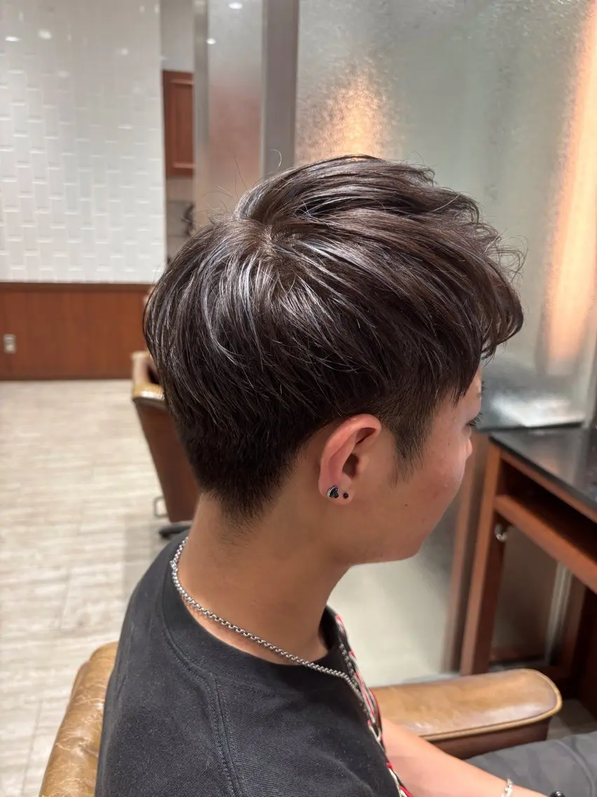 カラー メンズ 大家 ののかのヘアスタイル