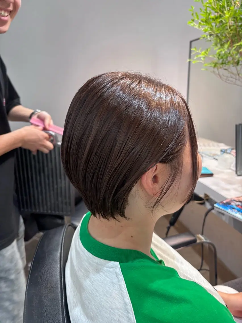 ショート ショートボブ ボブ ショートヘア カット ྀི akane   ྀིのヘアスタイル