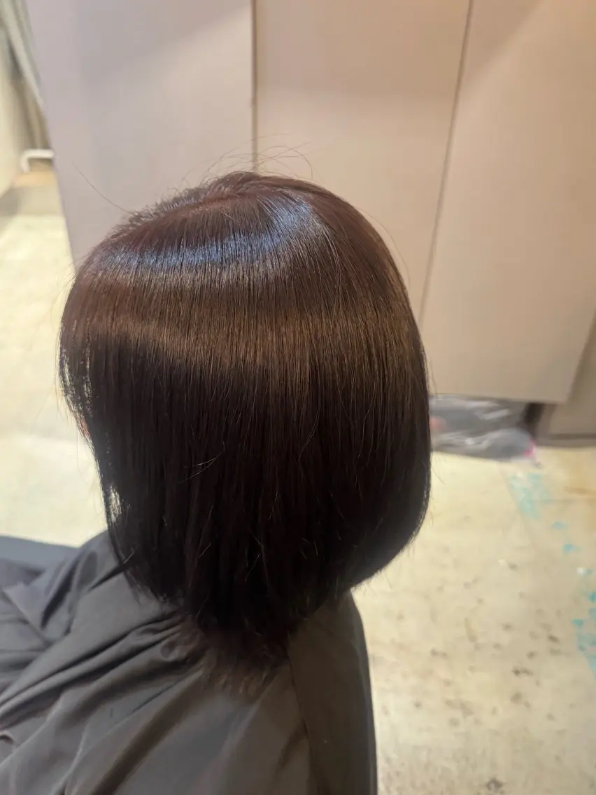 カラー ヘアカラー 櫻木 志穏のヘアスタイル