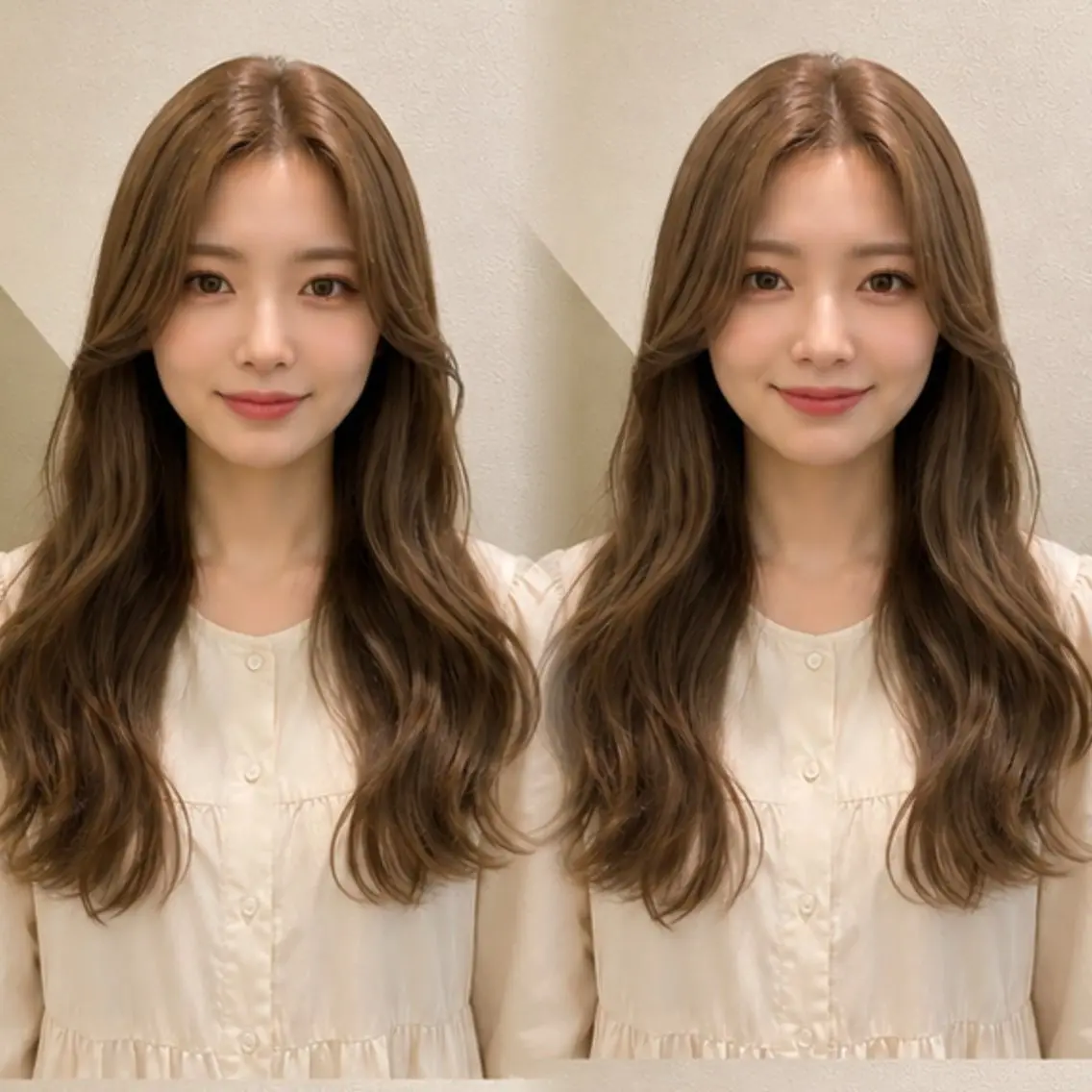 ロング カラー カット ヘアカラー トリートメント 透明感カラー/ 小顔レイヤー/ミヅキのヘアスタイル