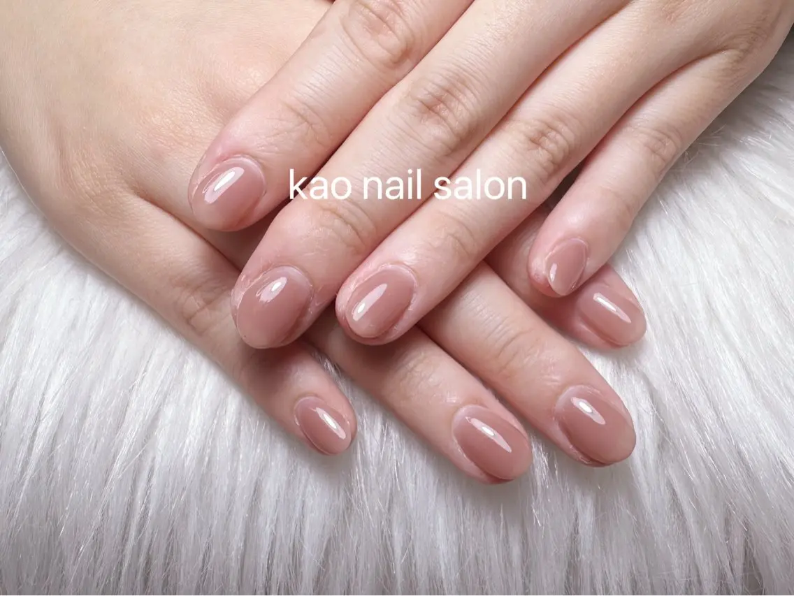 ネイル ハンドネイル kao nail マグネット/長さだしのネイルデザイン