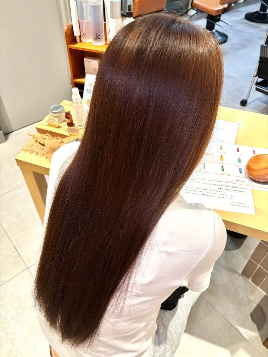 カラー 熊谷 天童のヘアスタイル