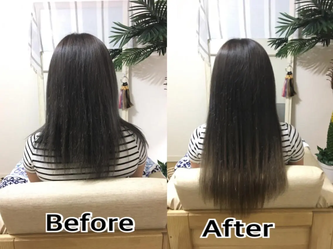セミロング エクステ KA BUのヘアスタイル