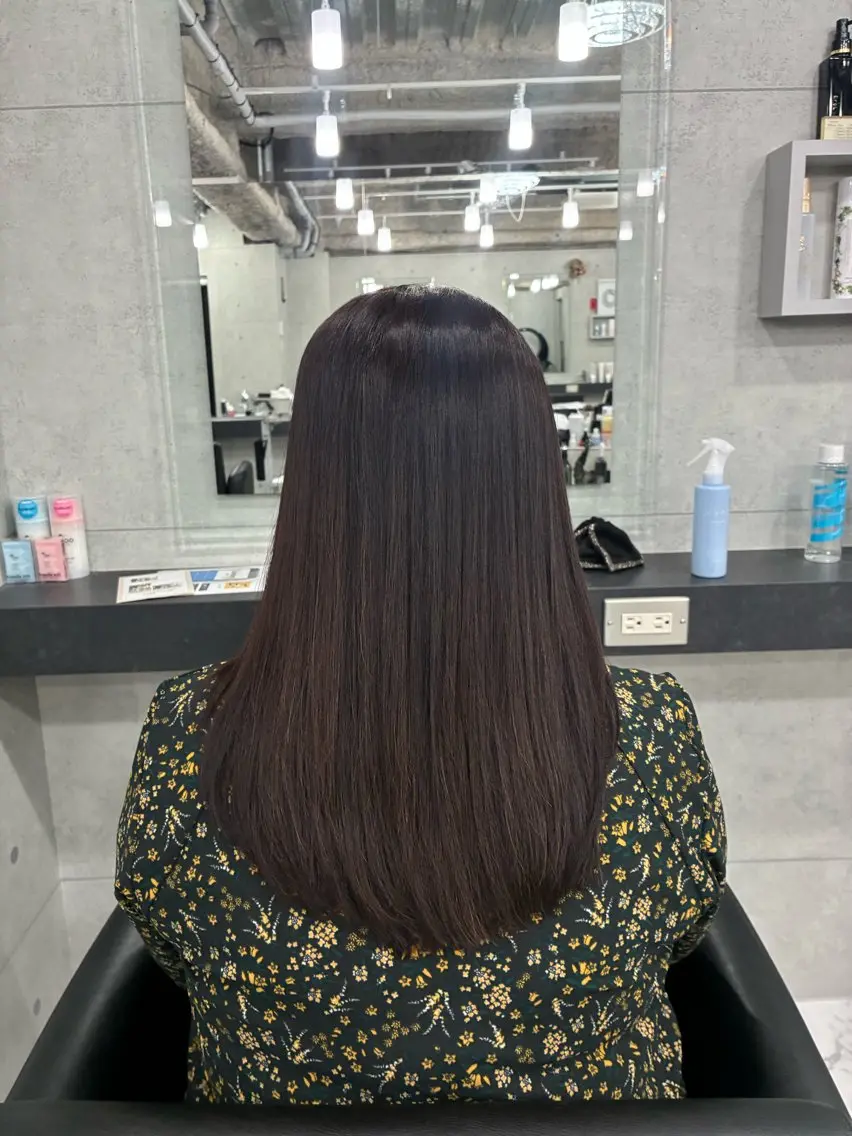 ロング パーマ カット パーマ Endearing 🌟銀座のヘアスタイル