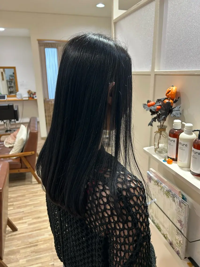 ロング 髪質改善 齋藤 未夢のヘアスタイル