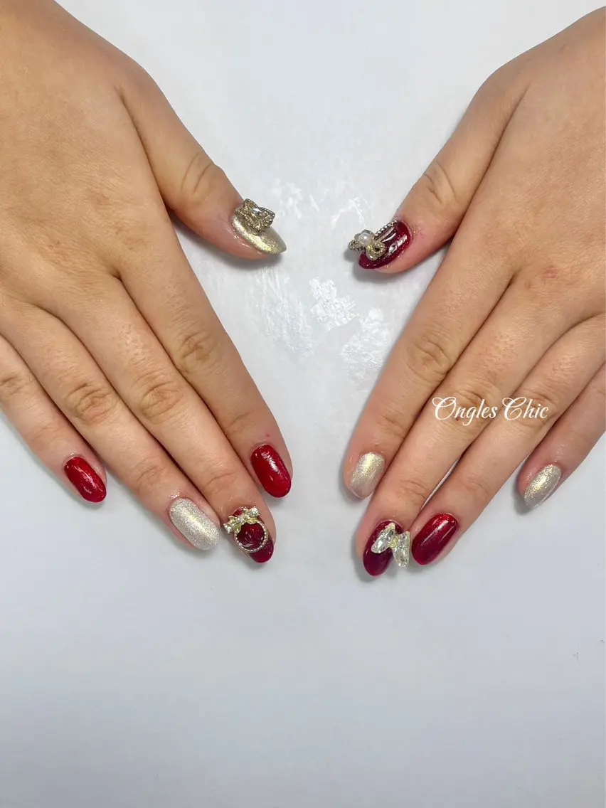 ネイル ハンドネイル ongles chicのネイルデザイン