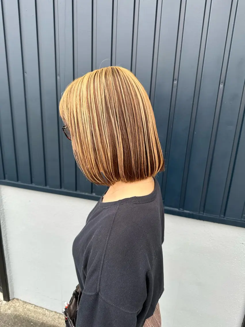 カラー Lantana 前野心結のヘアスタイル
