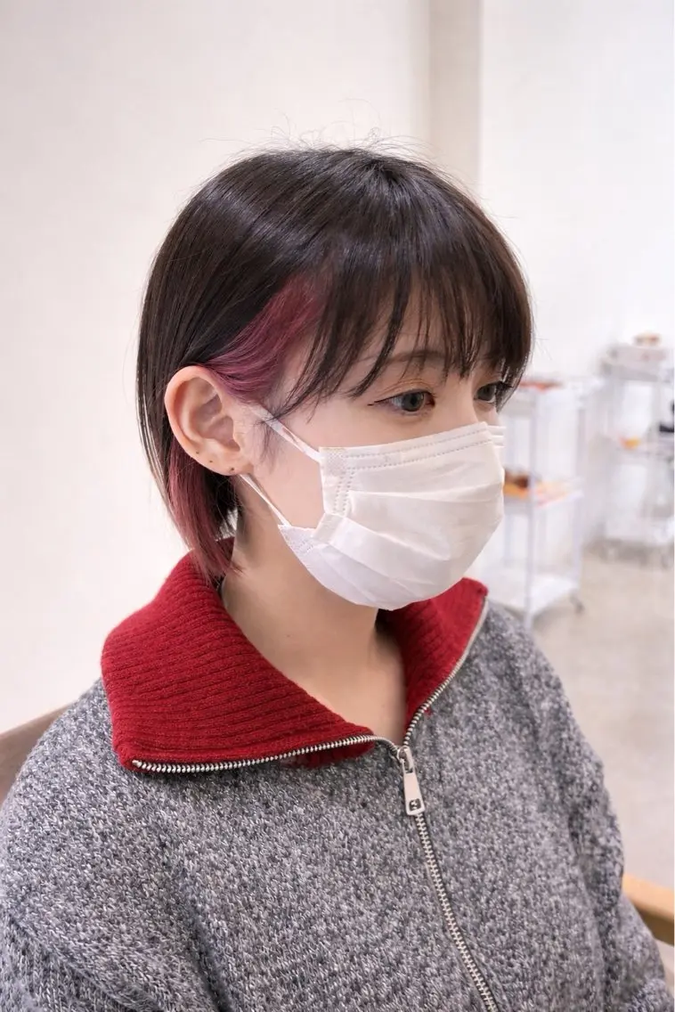 ショート カラー カット ヘアカラー トリートメント 【SASE】大人上品 💍/ユウガ⭐️のヘアスタイル