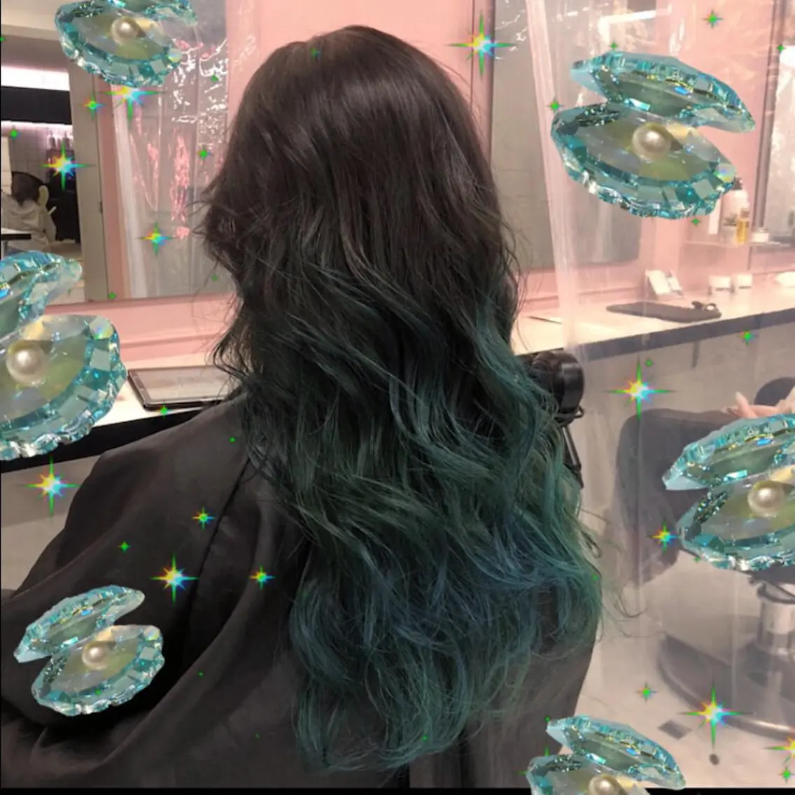 ロング カラー パーマ ヘアアレンジ メンズ キッズ ネイル マツエク・マツパ KANAMI 🌏のヘアスタイル