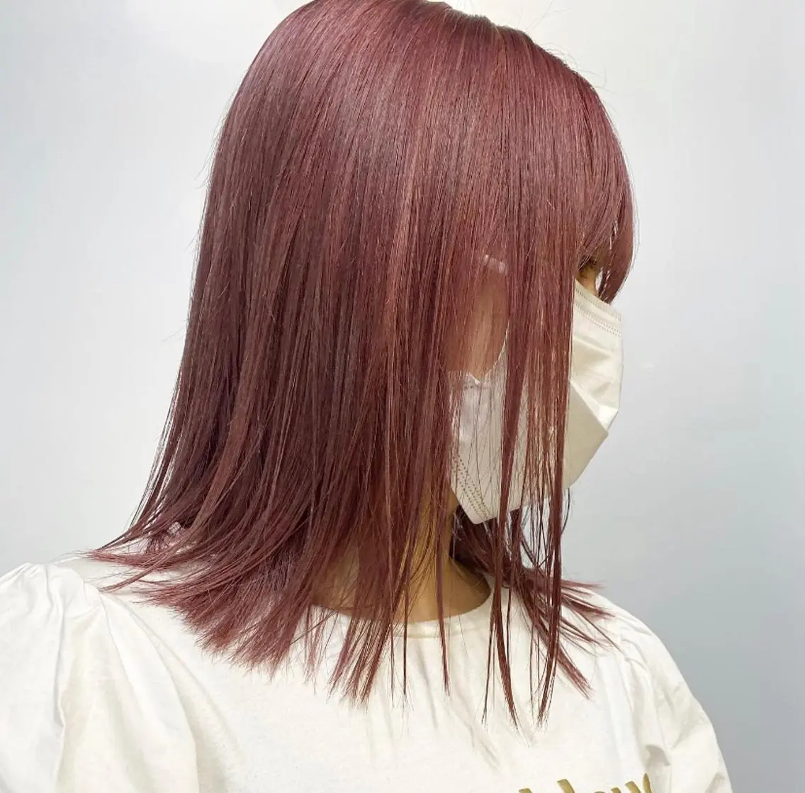セミロング カラー ヘアアレンジ 福岡似合わせレイヤー /ウルフ/ハイトーンのヘアスタイル
