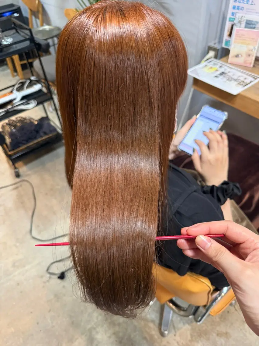 カラー 渡邉 陽音のヘアスタイル