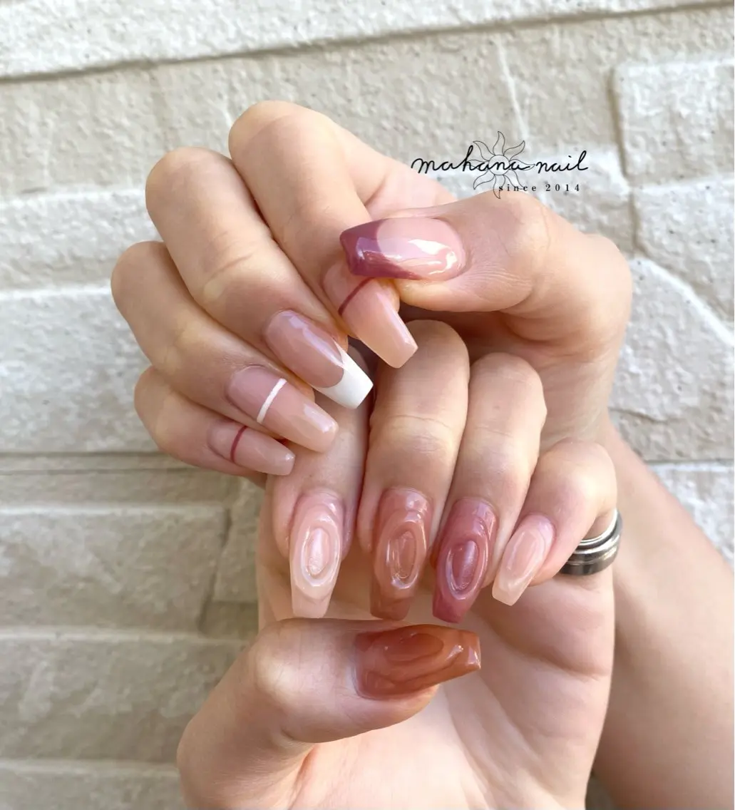 ネイル 持ち込み mahana nailのネイルデザイン