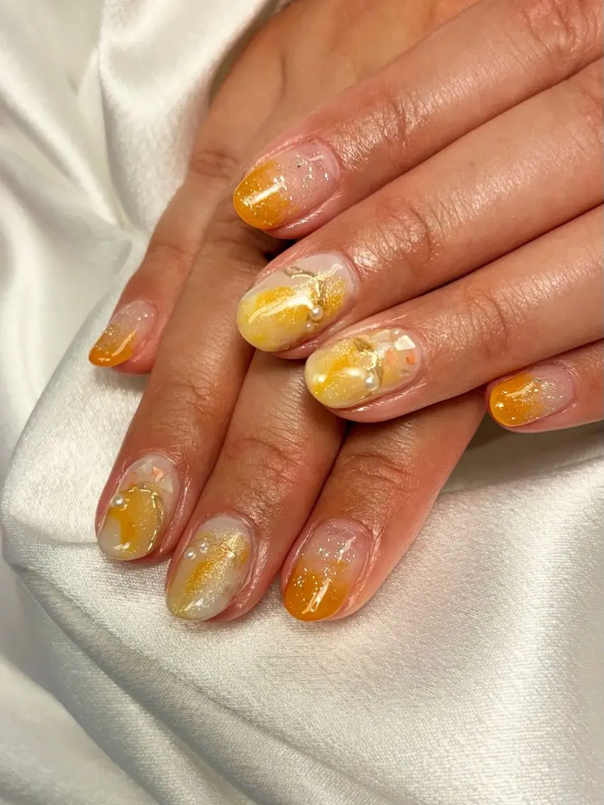 ネイル ハンドネイル nail salon BrooChillのネイルデザイン