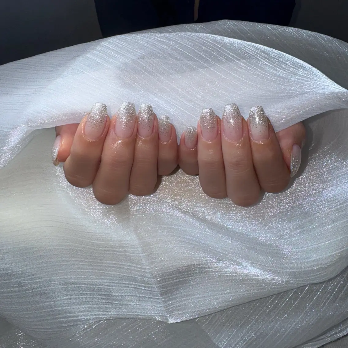 ネイル チークネイル フレンチネイル グラデーション 韓国ネイル マグネットネイル ハンドネイル Hana Nailのネイルデザイン