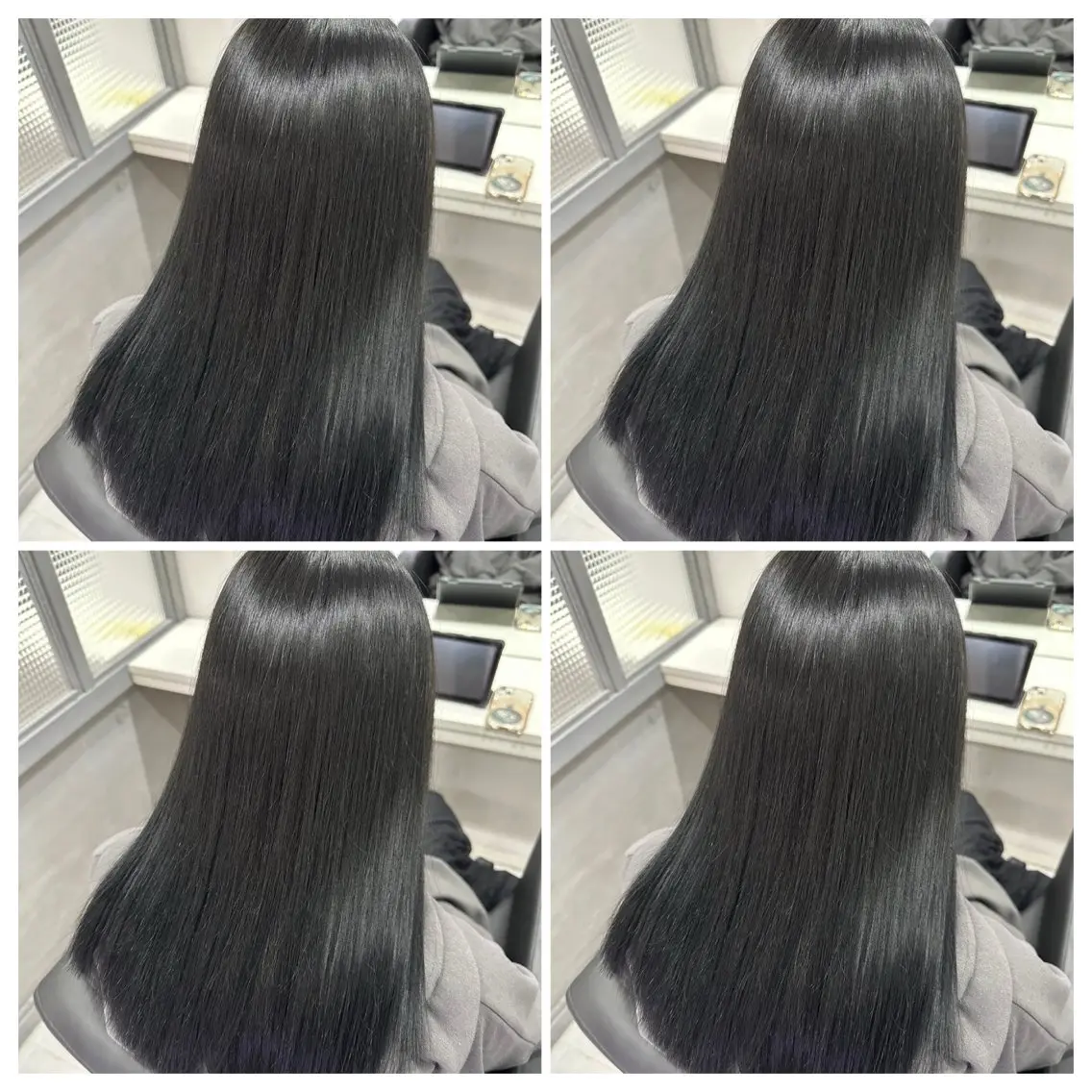 ロング カラー 髪質改善 艶髪矯正 エクステ かいり✂️のヘアスタイル