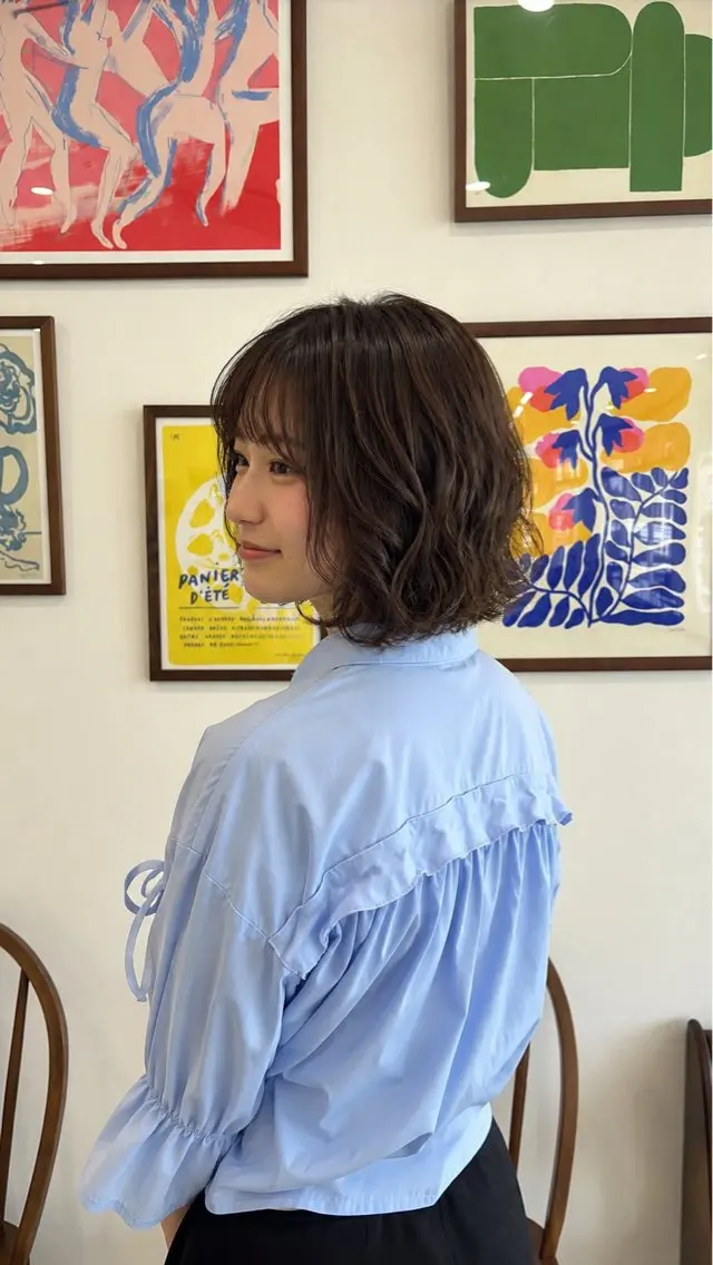 【2名限定‼️】レディースパーマ🌀+カット+3stepトリートメントの写真